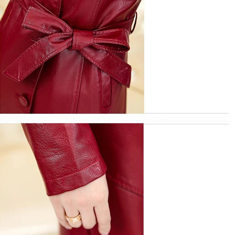 Женское зимнее пальто из овечьей кожи средней длины корейское тонкое размера