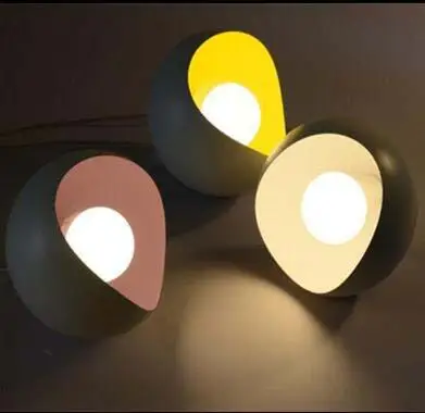 Современные подвесные светильники сферический дизайн Белый алюминиевый