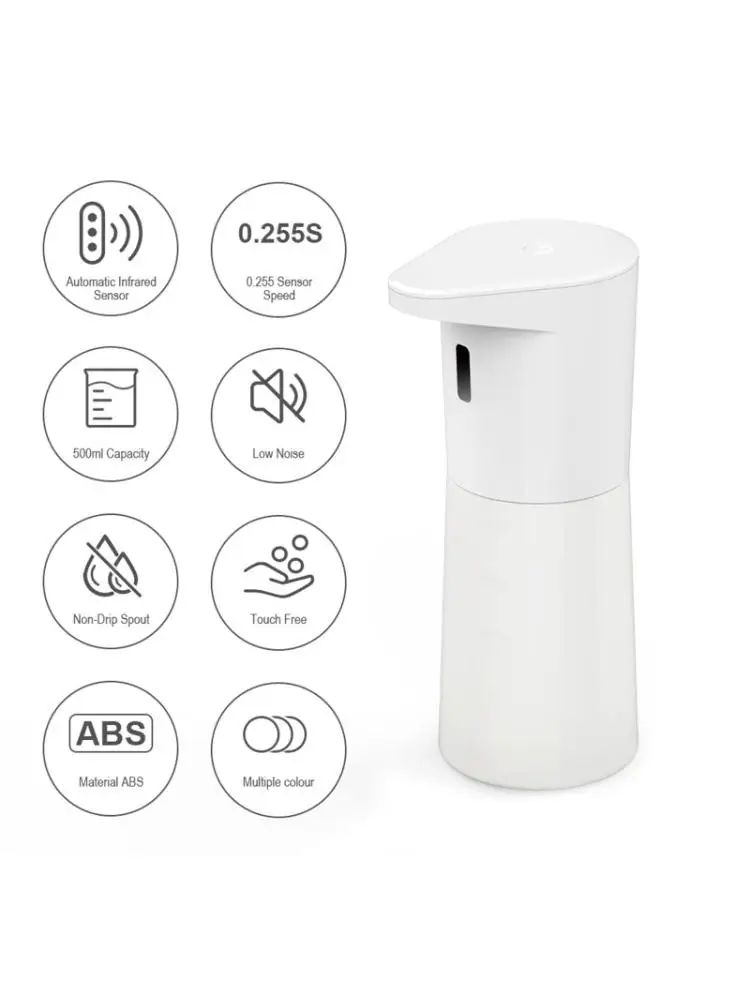 

Automatic Soap Dispenser Touchless Auto Hand Sanitizer Liquid Sprayer