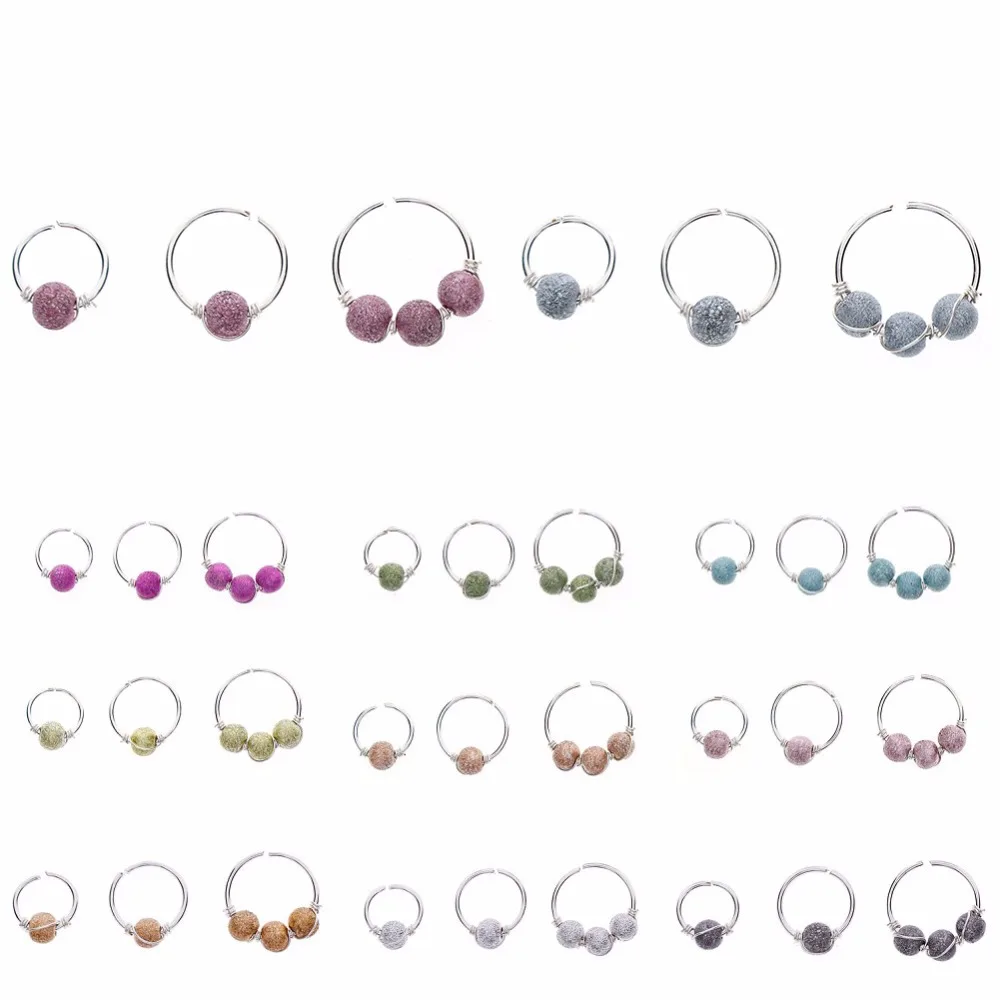 Серьги-гвоздики в носу с круглыми бусинами Ювелирное Украшение для пирсинга тела