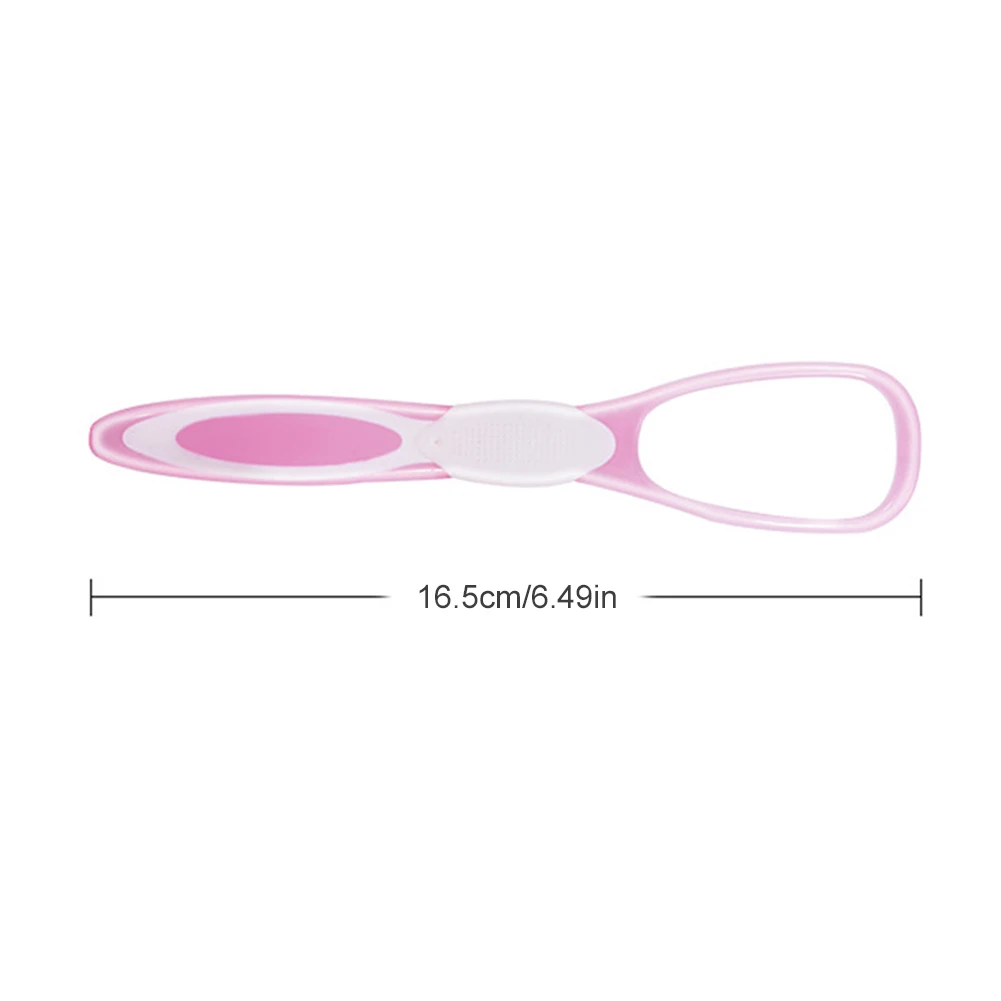 

2pcs Tongue Scraper Food-Grade Oral Hygiene Brushes Oral Cleaning Tool to Eliminate Bad Breath Tongue Cleaner for Kids Adults