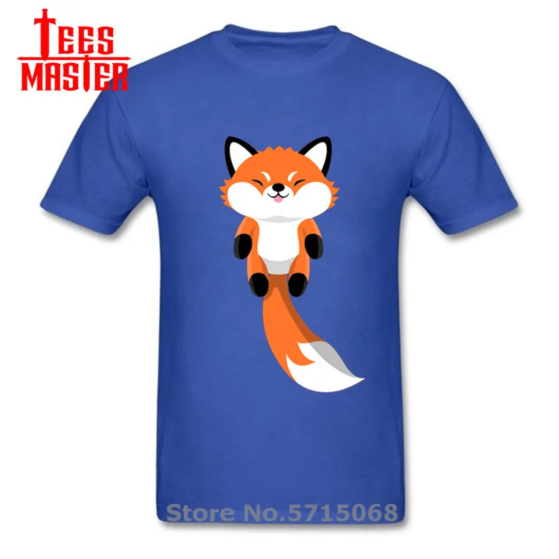 Футболка Kawaii Foxy Hunter Tail Мужская забавная хипстерская рубашка с рисунком рыжего