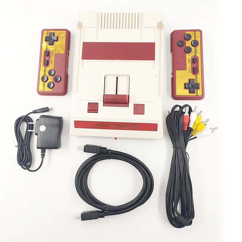 

Coolbaby New HD Wireless Video Game Console Home Game Console Support FC Game Cartridge Double Wireless Controller Chargable