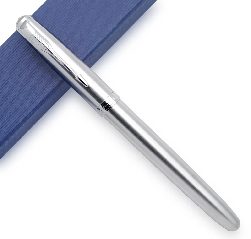 Jinhao 85 металлическая/деревянная перьевая ручка с золотым колпачком