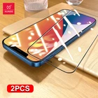 Xundd 2 шт. закаленное стекло для iPhone 12 Pro 12 Pro Max HD полное покрытие Защита экрана для iPhone 12 Pro Max стекло для экрана