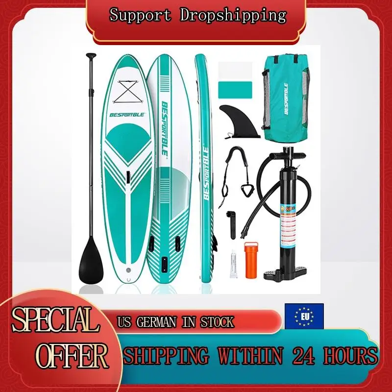 

305x76x15cm inflatable surfboard besportable vertical paddle surfing water sports board 2021 late summer promotion 24h shipping