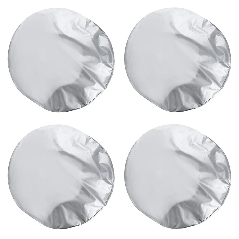 

4pcs Car Tire Cover Universal 27-29 Inch Spare Tire Wheel Cover Protector Case Waterproof Vehicles Camper Car Truck RV Parts