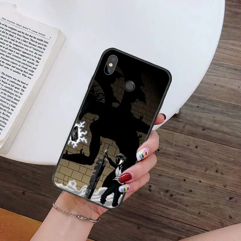 

Japan Anime Black Clover Asta Phone Case For Xiaomi Redmi note 7 8 9 t k30 max3 9 s 10 pro lite