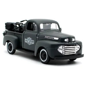 Maisto 1:24 1948 Ford F-1 Pickup 1:24 1942 WLA Flathead, литая модель, новая в коробке
