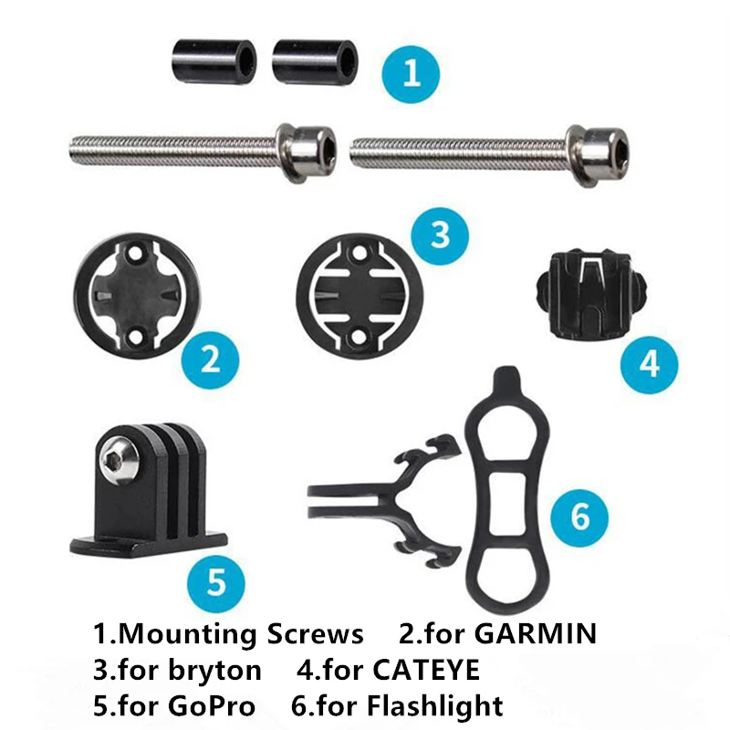 Велосипедный кронштейн велосипедов компьютер держатель фонарик зажим велосипед