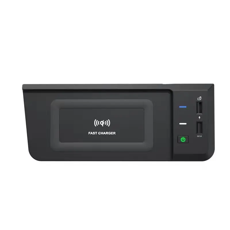

15W Car Qi Wireless Charger Panel Fast Charging Phone Holder Pad USB Charger for - Q5 SQ5 2018-2020