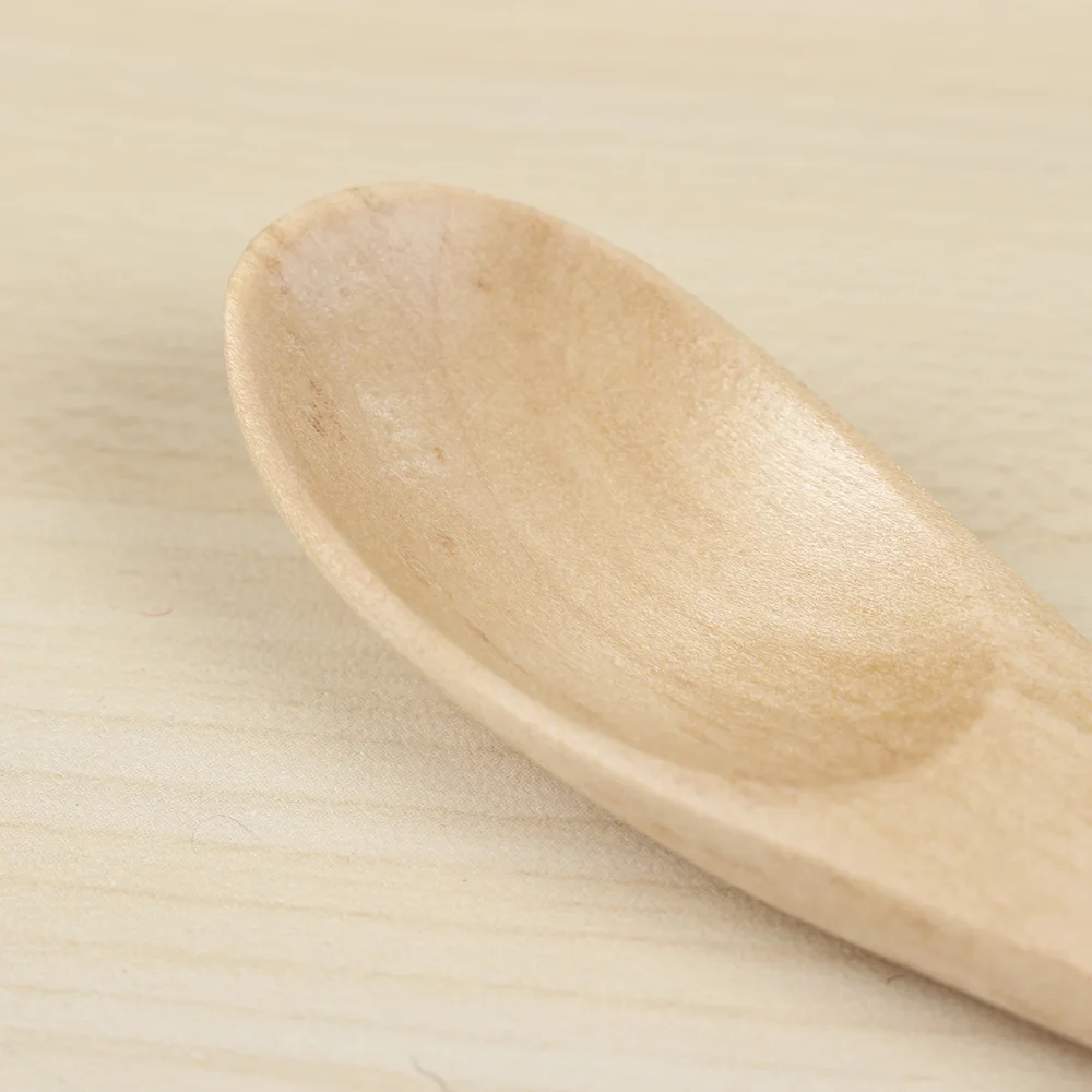 Креативная Маленькая деревянная ложка 7х2 5 см чайная мини для молочного порошка