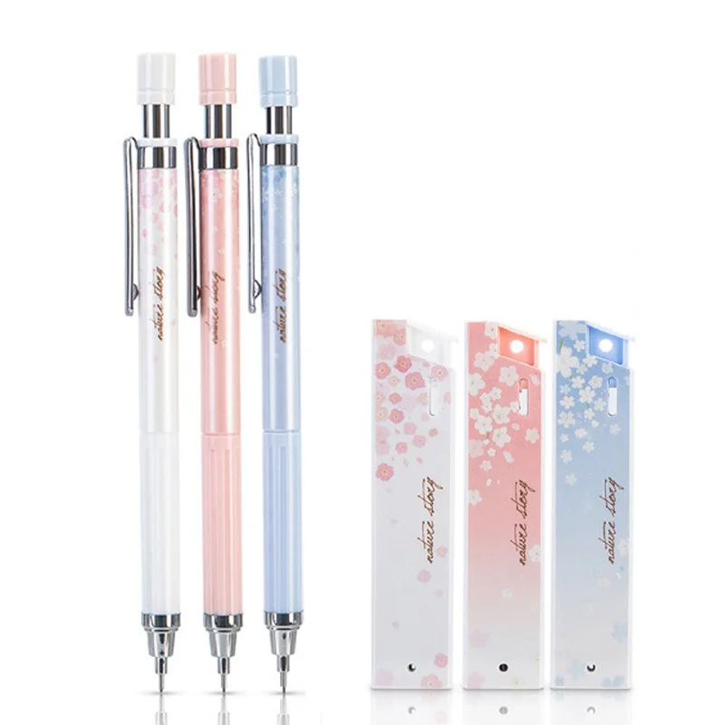 

6Pcs/Set 0.5mm Creative Mechanical Pencil HB Pencil Refill for School Office Writing Supplies Automatic Pencils Kids Girl Gifts
