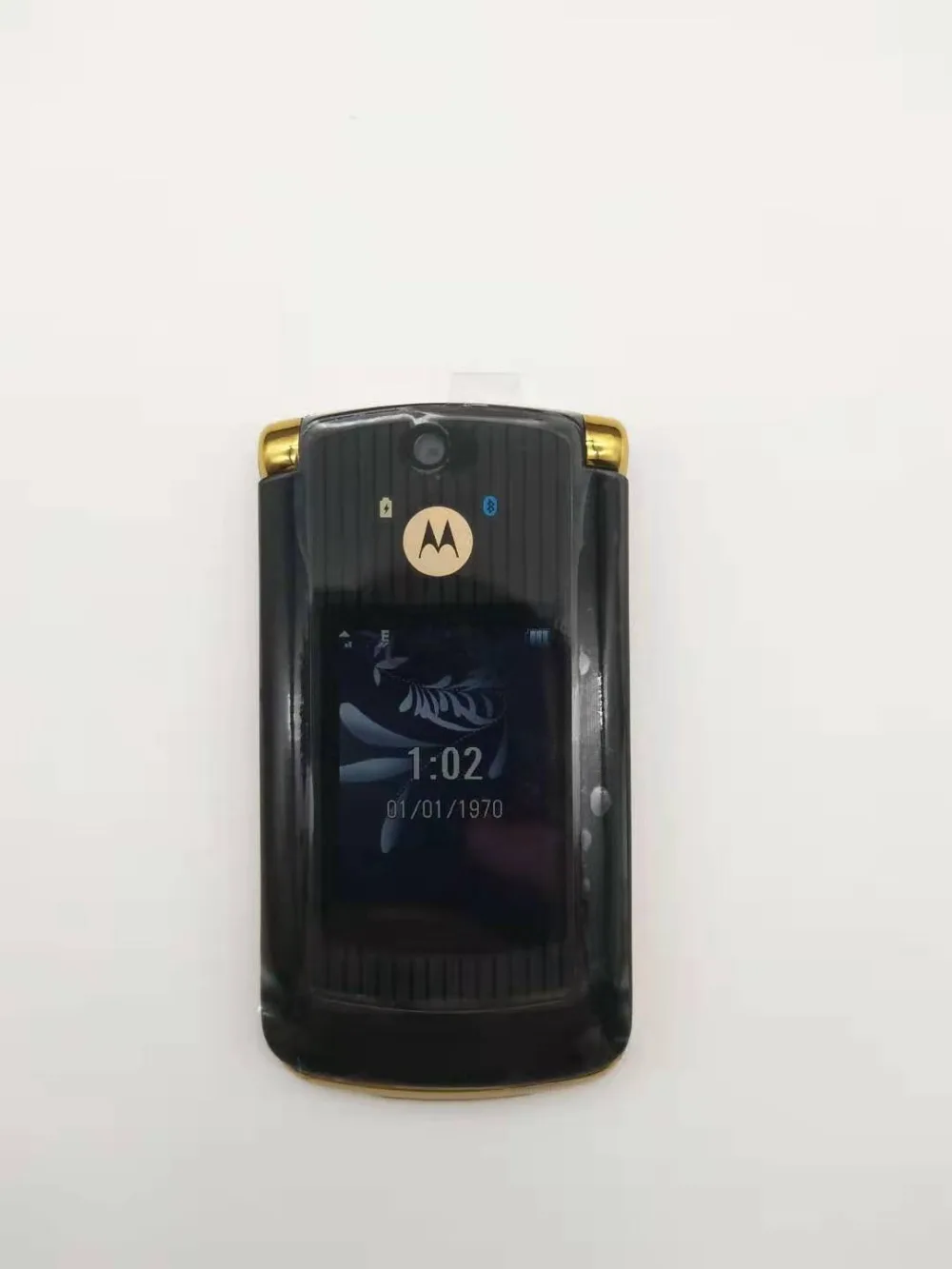 Оригинальная роскошная версия Motorola V8 разблокированный GSM флип Bluetooth MP3 FM Радион мобильный телефон