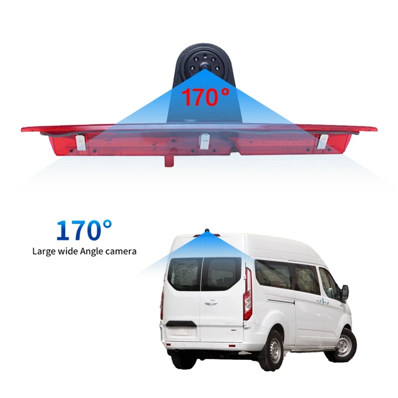 

Car Waterproof High Brake Light Reversing Camera Rear View Camera for Ford Transit 2014-2015 PZ466