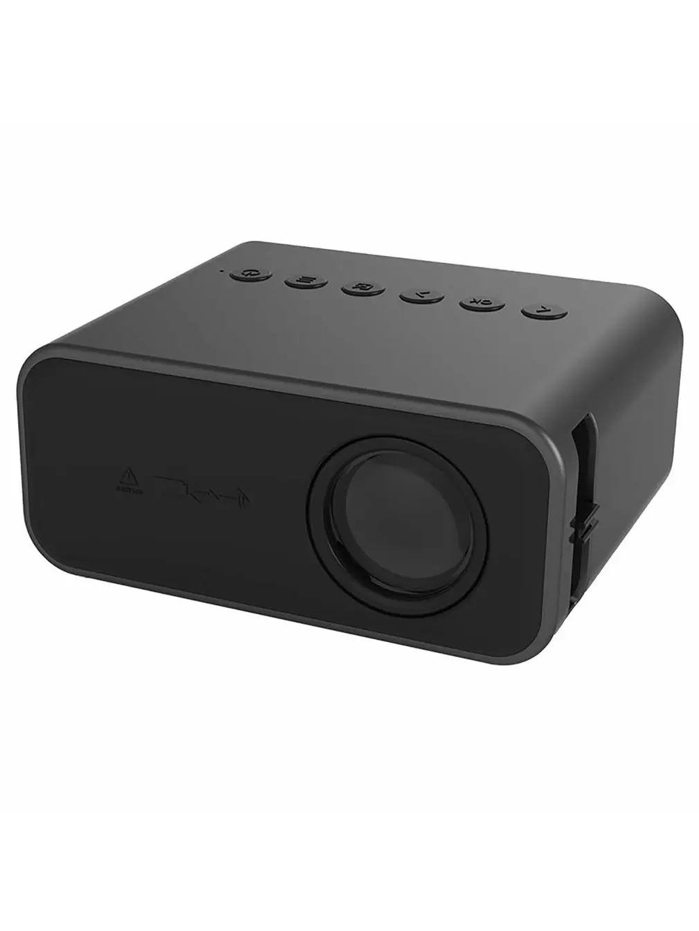 Проектор с проводным аналогичным экраном высокоскоростное изображение