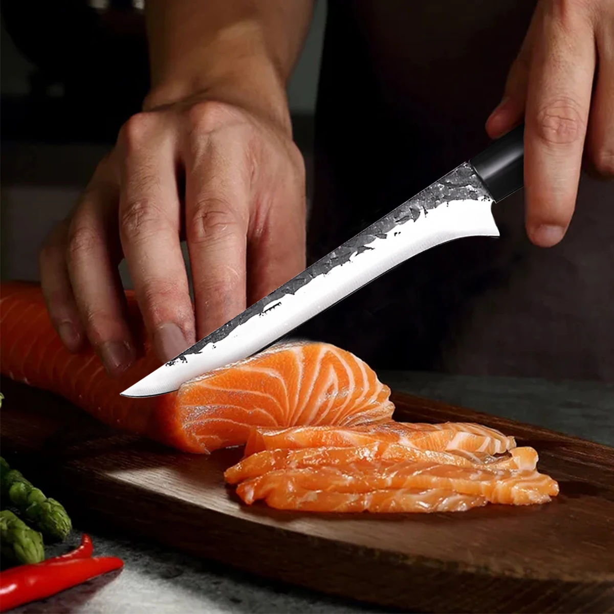 Нож кухонный из нержавеющей стали с косточками 5 8 дюйма | Дом и сад