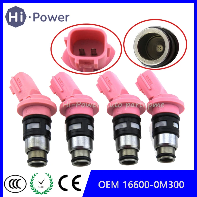 Топливный инжектор/форсунка OEM 16600 0M300/16600 0M301/16600 0M302 для Nissan GA15DE CGA3DE