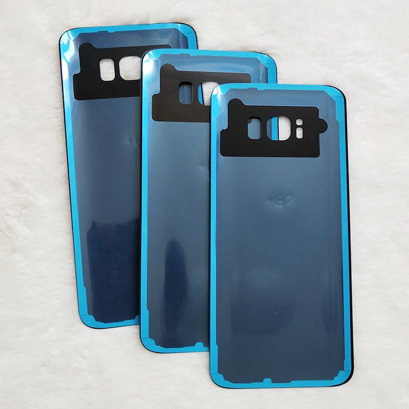 Samsung Galaxy S8 Plus + G955 G955F G950 G950F Задняя стеклянная крышка Корпус Замена батарейного