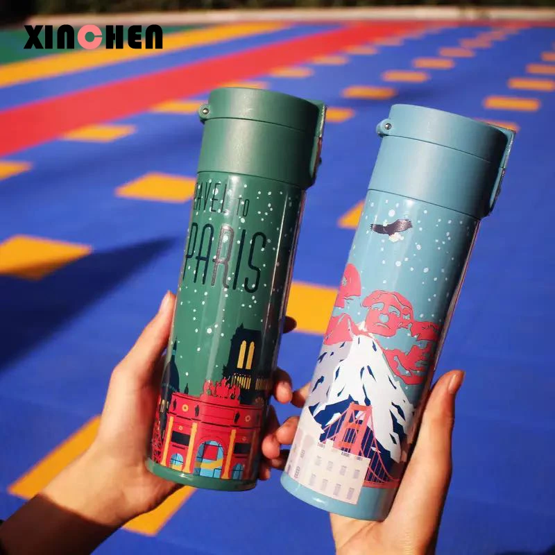 Премиум дорожная кофейная кружка XINCHEN термос из нержавеющей стали стакан чашки