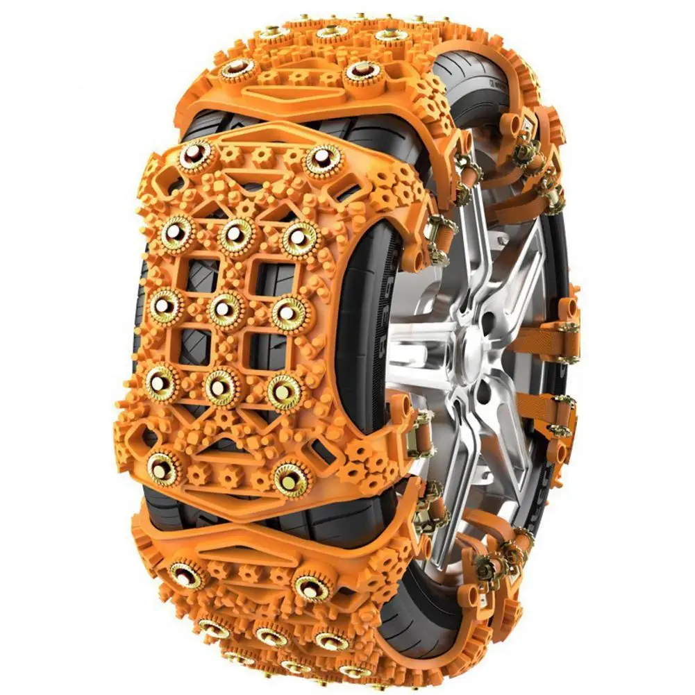 

1x New Automobile Tire Chain Car Universal Anti-skid Chain Off-road Vehicle Tire Chains Emergency Non-slip Cable Auto