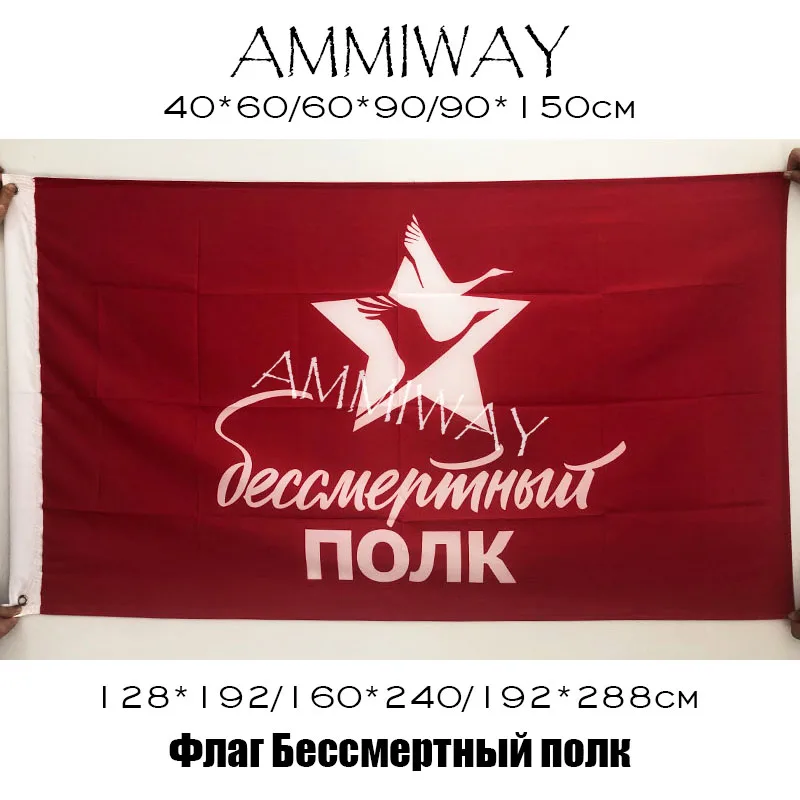 Флаги и баннеры AMMIWAY 90x15 0 см/128*192 см/160*240 см Россия армия грунтовая сила гордость