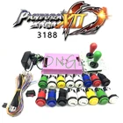 3188 в 1 Pandora Сага коробка 12 DIY аркадный комплект настольная игра 8 way джойстик и американский стиль Кнопка для 2 игр аркадная машина