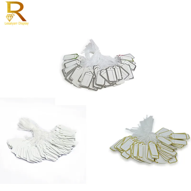 Бесплатная доставка 100 шт. Ювелирная цепочка шнур ценники пользовательская