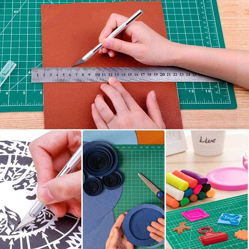 

A2 A3 PVC Cutting Mat Board Durable Self-healing DIY Sewing Student Art Paper Cutting Engraving Cut Pad Leather Craft Tool