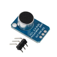 max4466 electret microphone amplifier module adjustable gain breakout board for arduino