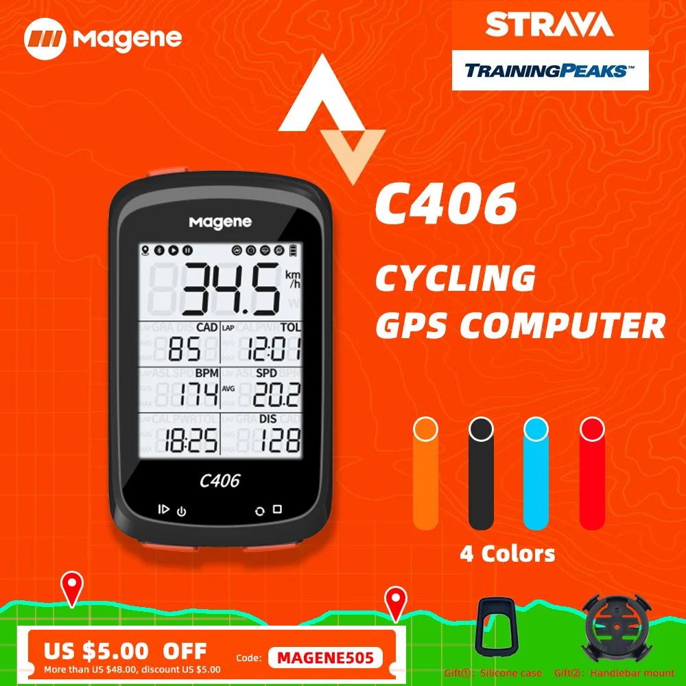 magene c406 bike gps computer c206 306 mtb road cycle smart wireless waterproof speedometer bicycle odometer free global shipping