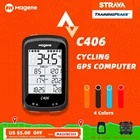 Велокомпьютер Magene C406, водонепроницаемый, беспроводной, с GPS, спидометром и одометром