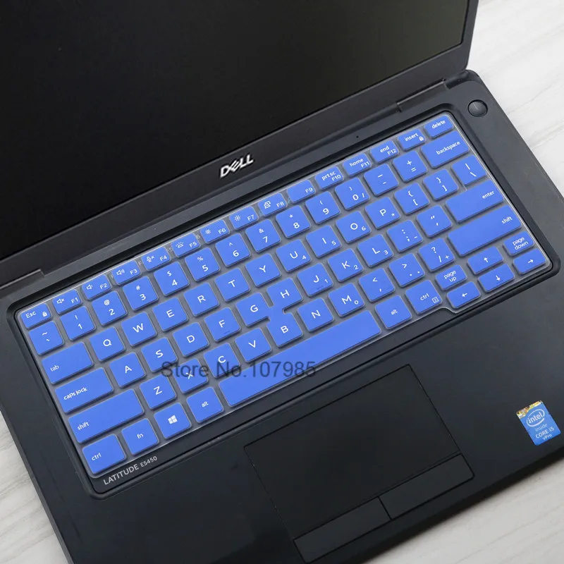 Силиконовый защитный чехол для клавиатуры ноутбука Dell Latitude 13 3 5200 5300 7200 3300|Чехлы