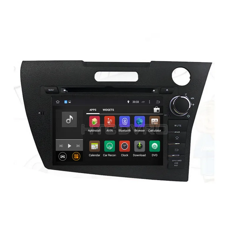 YMODVHT 7 дюймов 4G Восьмиядерный Android 9 0 1 автомобильный dvd плеер для Honda CR Z 2010 2018