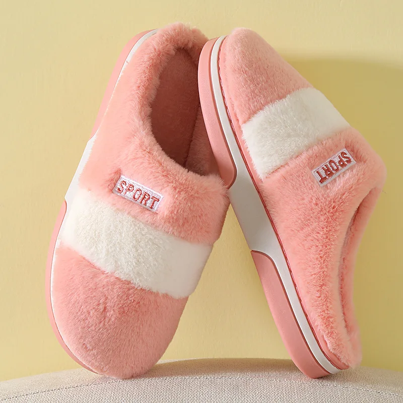 

новинки 2021 года обувь осень женский 2021 зимняя Женские домашние Мягкие плюшевые тапочки comemore для пар, домашние пушистые хлопковые тапочки в ...