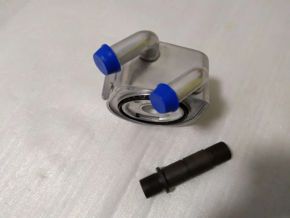 Масляный радиатор двигателя 2 3 л с винтовым болтом и прокладкой для Ford Escape Mariner Mazda