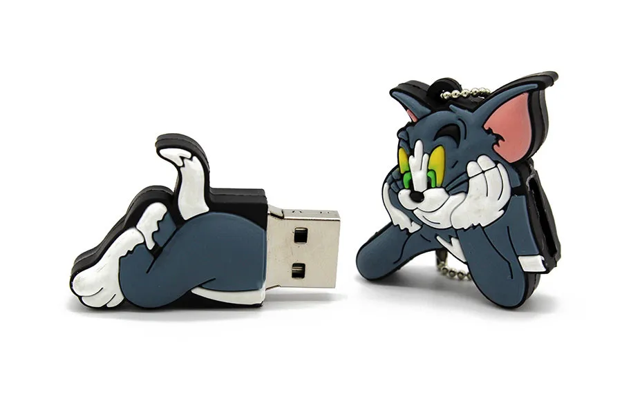 USB флеш-накопитель для мыши и cant Tom and Jerry, флеш-накопитель с изображением животных, 8 ГБ/16 ГБ/32 ГБ/64 Гб/128 ГБ/карта памяти, u-диск
