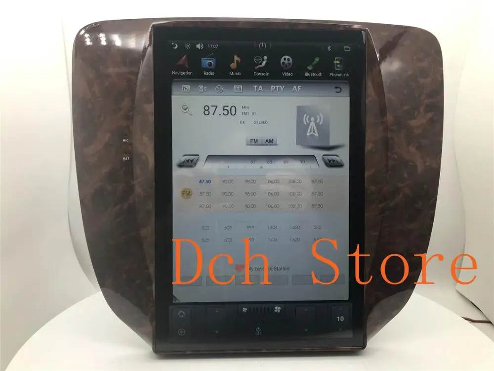 Вертикальный автомобильный DVD плеер 12 1 дюйма в стиле tesla Android 9 0 GPS навигация для