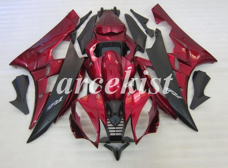 Новинка набор обтекателей для мотоциклов ABS под давлением обтекатель Yamaha YZF 600 R6 06