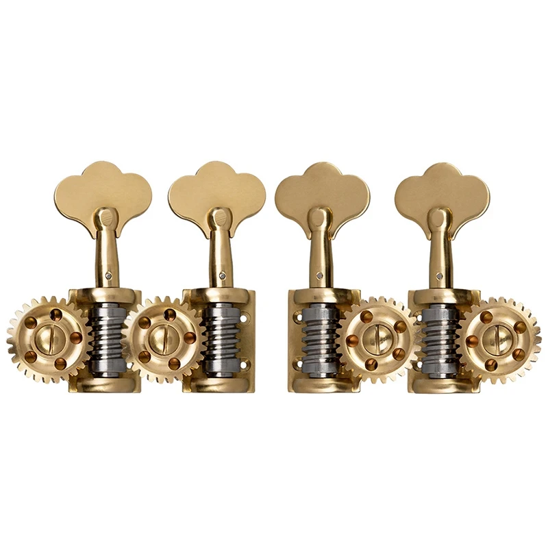 

NAOMI 4Pcs / 1 Set German Style 3/4 4/4 Double Bass Tuners Single Machine Head