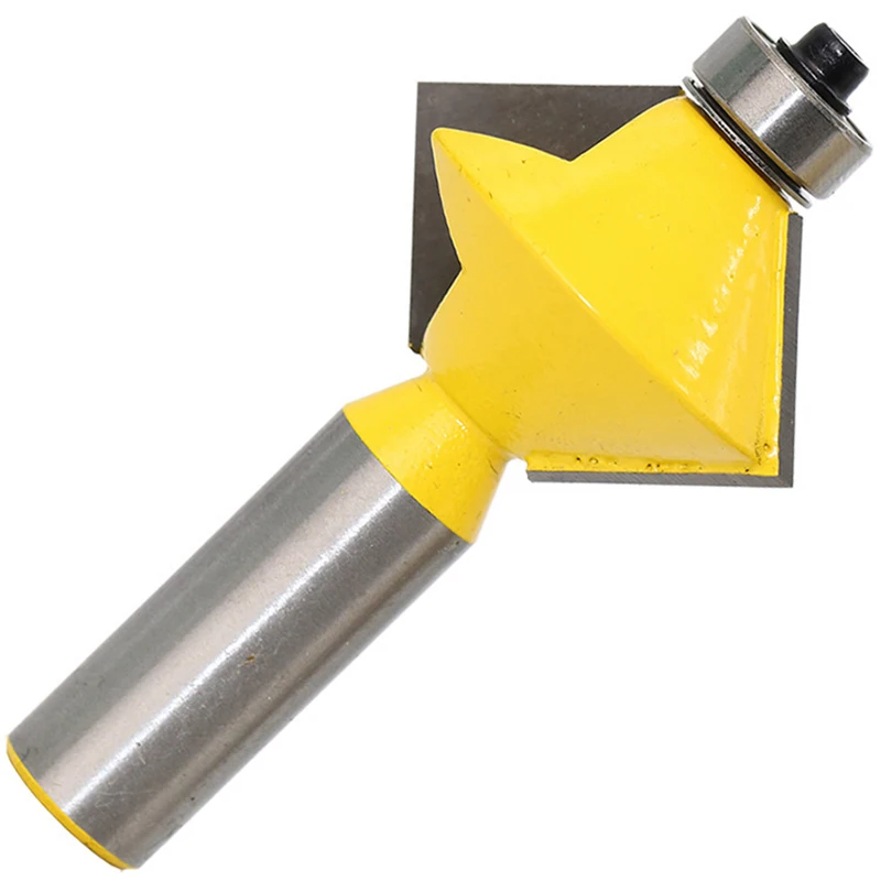 Набор фрез для деревообработки под углом 90 градусов с хвостовиком 1/2 дюйма 2 шт. |