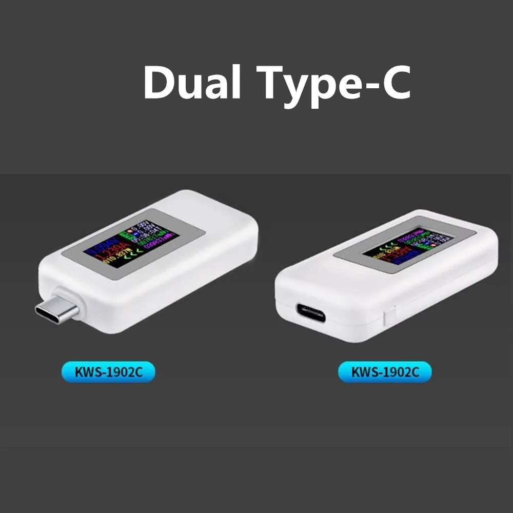 10 в 1 DC тип-c USB тестер тока 4-30 в измеритель напряжения синхронизации Амперметр цифровой монитор отключение индикатор питания зарядное устройство