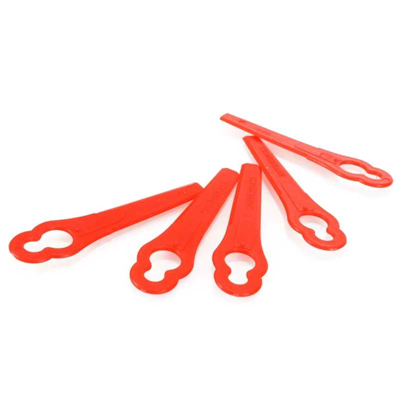 50Pcs Plastic String Trimmer Blades For Garden Lawn Mower Replacement Blade Grass Cutting Tools | Инструменты