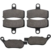 yerbay motorcycle front and rear brake pads for harley fxdf fat bob 2008 2009 2010 2011 2012 2013 2014