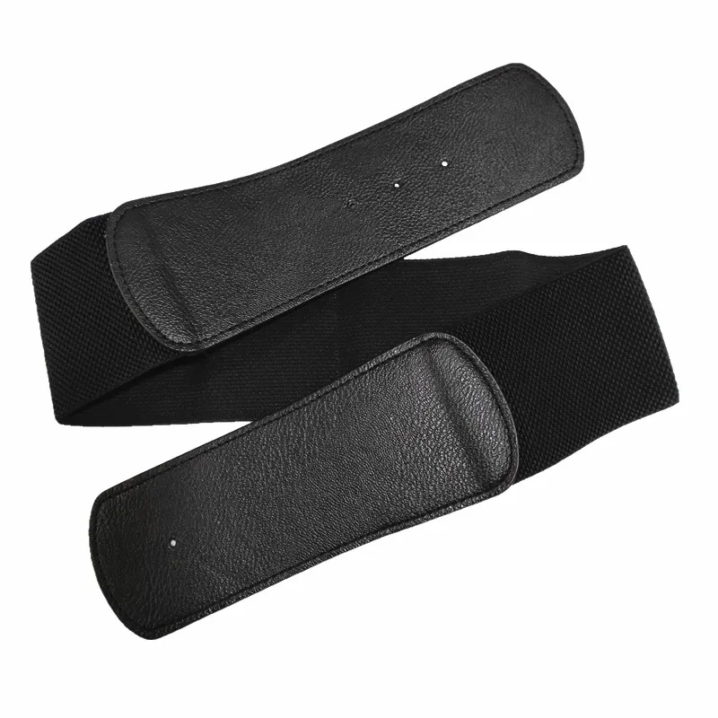 

13kinds New Luxury Design Classic Women Belts Bees and Letters Gold Buckle Oversize Stretch Elastic PU 7cm Wide Jeans Belts