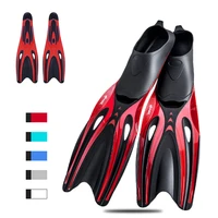 professional adult flexible comfort tpr non slip swimming diving fins rubber snorkeling swim flippers water sports beach shoes