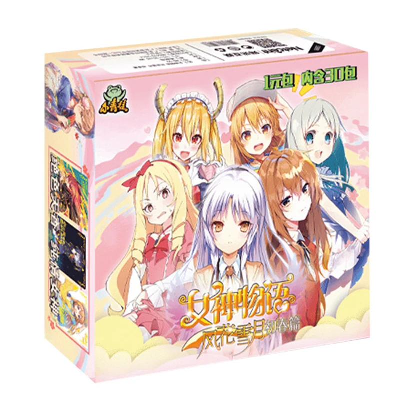 Tarjetas de colecci&oacute;n de diosa Story para ni&ntilde;os, juego de mesa, regalo de cumplea&ntilde;os, juguetes para Familia y Navidad-0