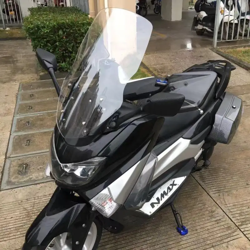 Модифицированный мотоцикл с ЧПУ Алюминиевый nmax sidestand kickstand увеличить стенд коврик пластина для yamaha nmax155 nmax125