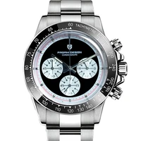 pagani design 2022 new mens watches luxury quartz wristwatch for men retro sports chronograph japan vk63 waterproof 100m clockp