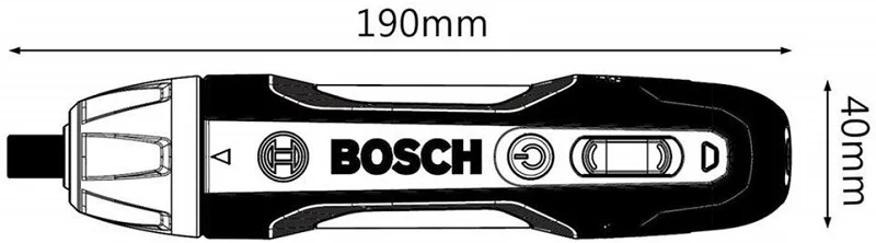 Набор миниатюрных электрических отверток Bosch Go 2 3 6 В перезаряжаемый